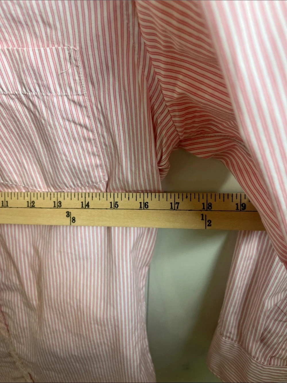 J. Crew Men's Pink Striped Dress Shirt